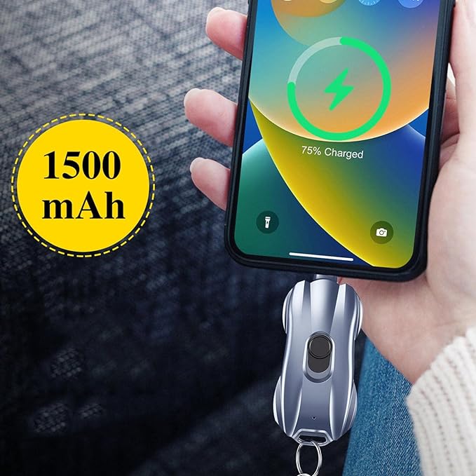KEYCHAIN CHARGER | PORTABLE CHARGER 1500MAH